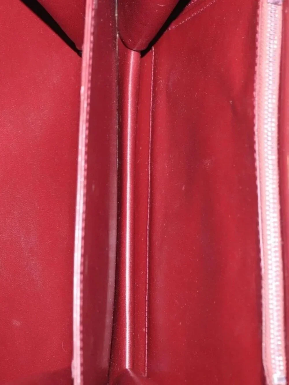 GUCCI Hand Bag Leather Bordeaux Gold Auth ep13170 - Picture 13 of 16